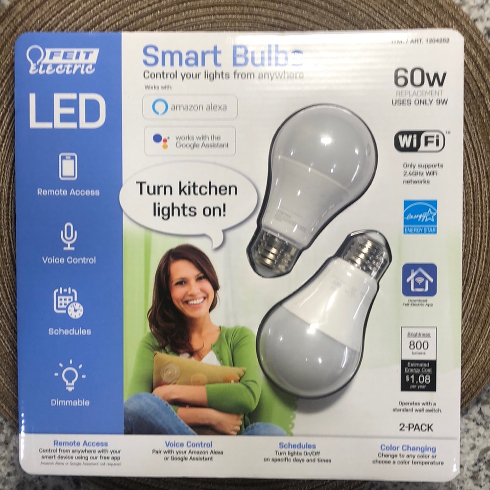 Feit Electric Smart Bulbs 60w